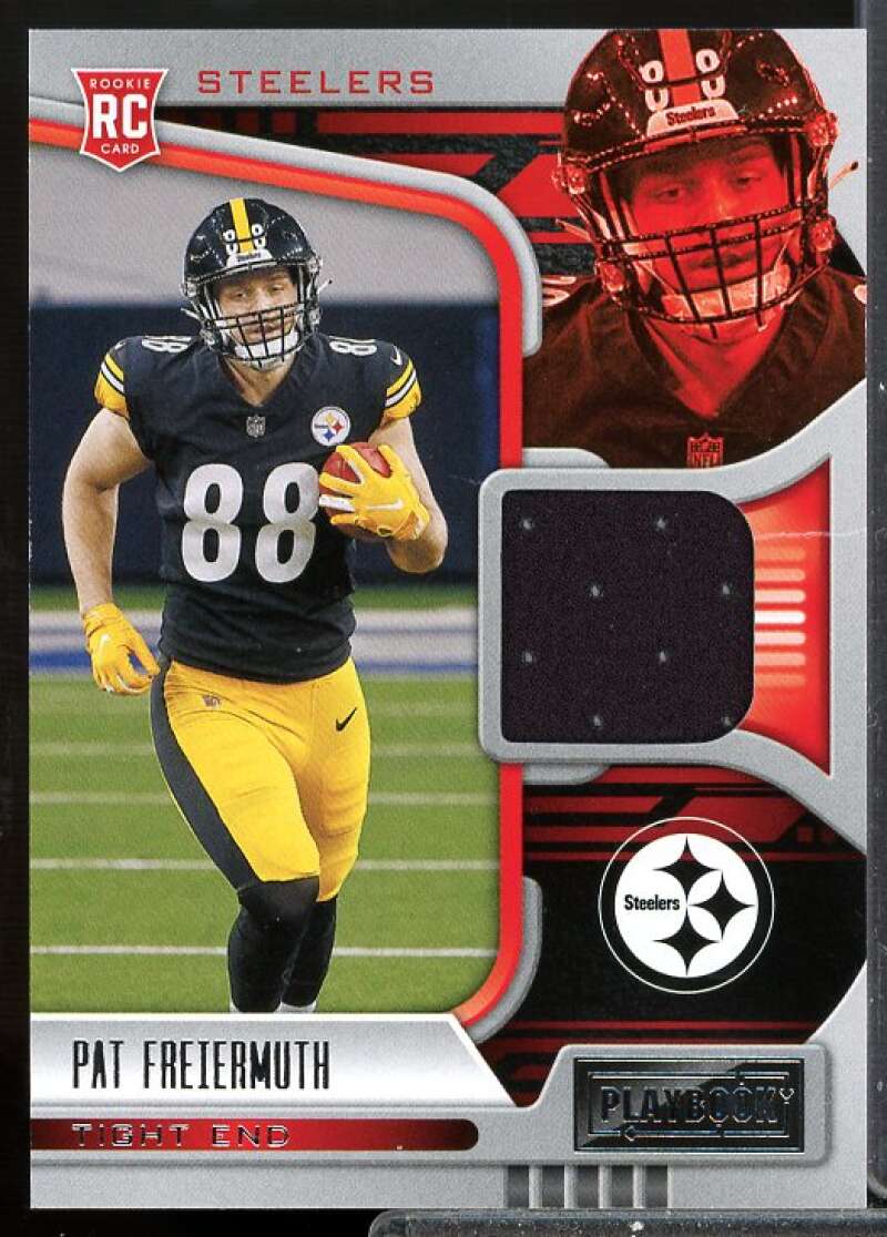 Pat Freiermuth Card 2021 Panini Playbook Rookie Materials #30  Image 1