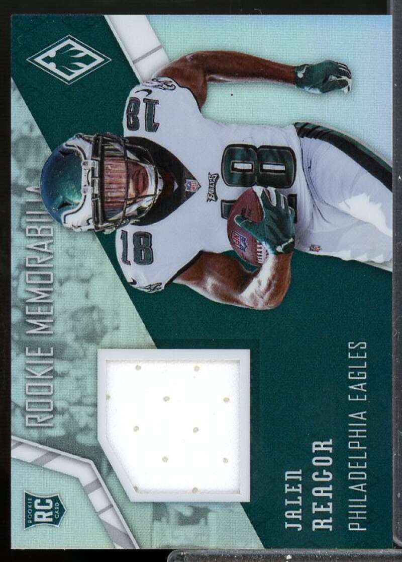 Jalen Reagor Card 2020 Panini Phoenix Rookie Jersey Memorabilia #13  Image 1