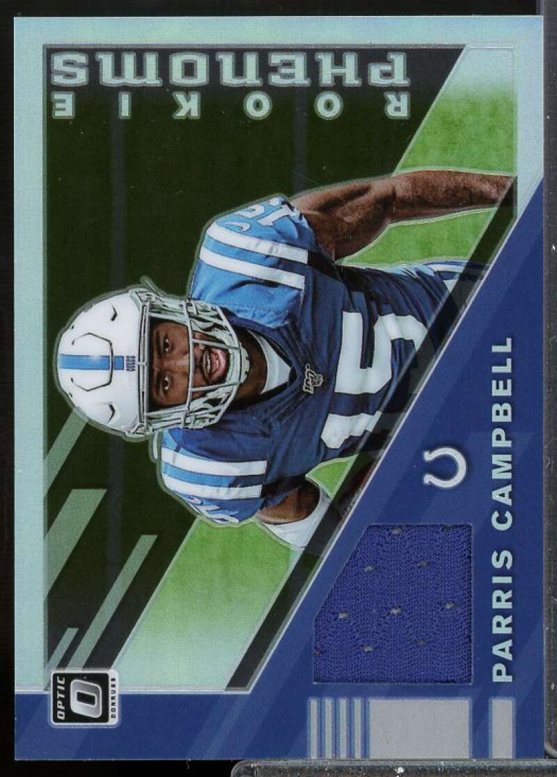 Parris Campbell Card 2019 Donruss Optic Rookie Phenoms Jerseys Horizontal #RP15  Image 1