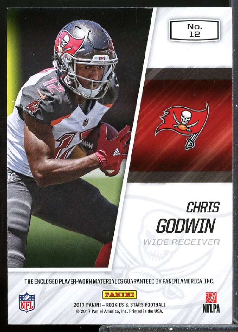 Chris Godwin Card 2017 Rookies and Stars Year One Rookie Jerseys #12  Image 2