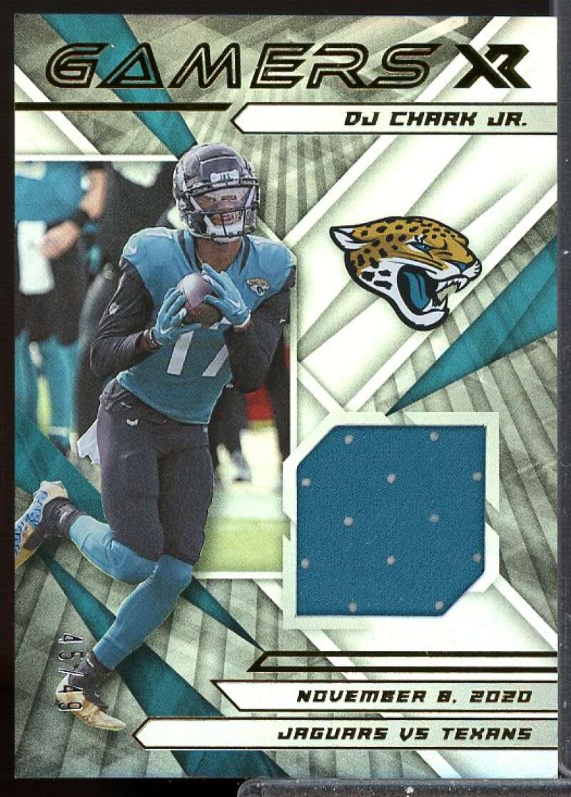 D.J. Chark Jr. Card 2021 Panini XR Gamers Jerseys #12  Image 1