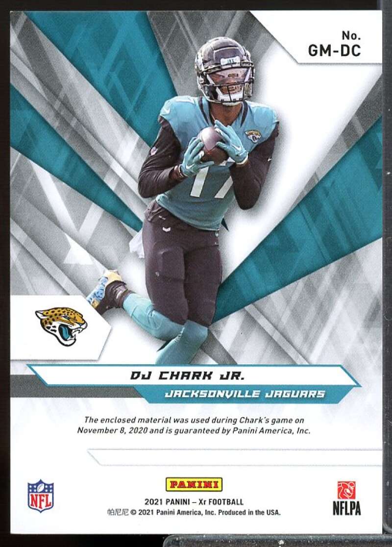 D.J. Chark Jr. Card 2021 Panini XR Gamers Jerseys #12  Image 2