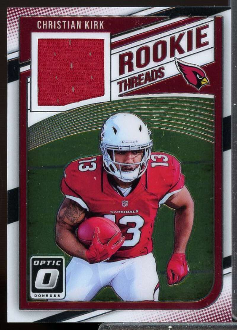 Christian Kirk Card 2018 Donruss Optic Rookie Jersey Threads #13  Image 1