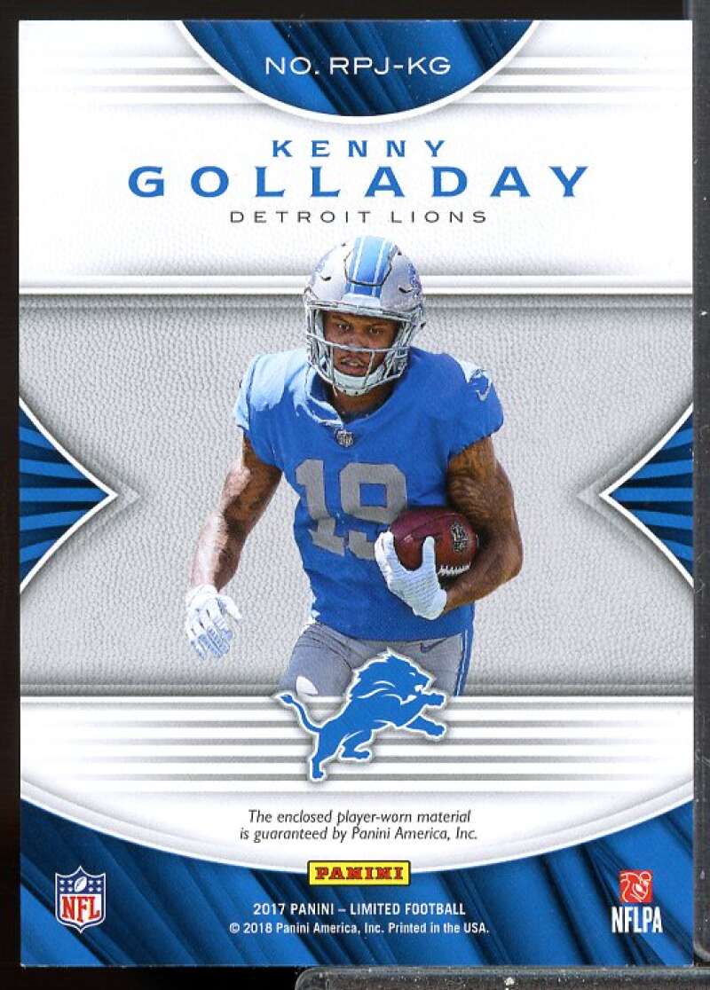 Kenny Golladay Card 2017 Limited Rookie Phenoms Jerseys #28  Image 2
