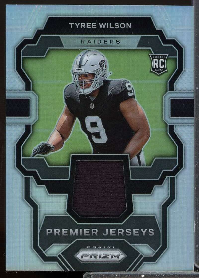 Tyree Wilson Card 2023 Panini Prizm Rookie Premier Jerseys #18  Image 1
