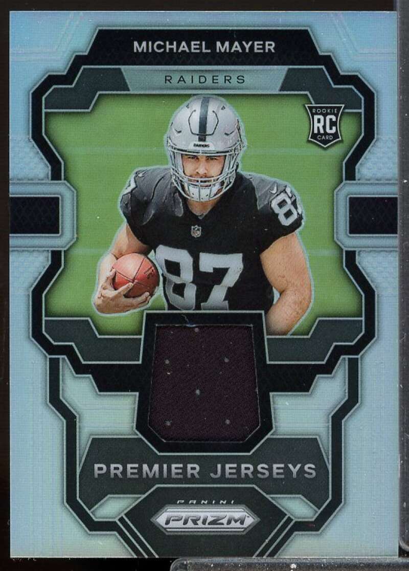 Michael Mayer Card 2023 Panini Prizm Rookie Premier Jerseys #19  Image 1