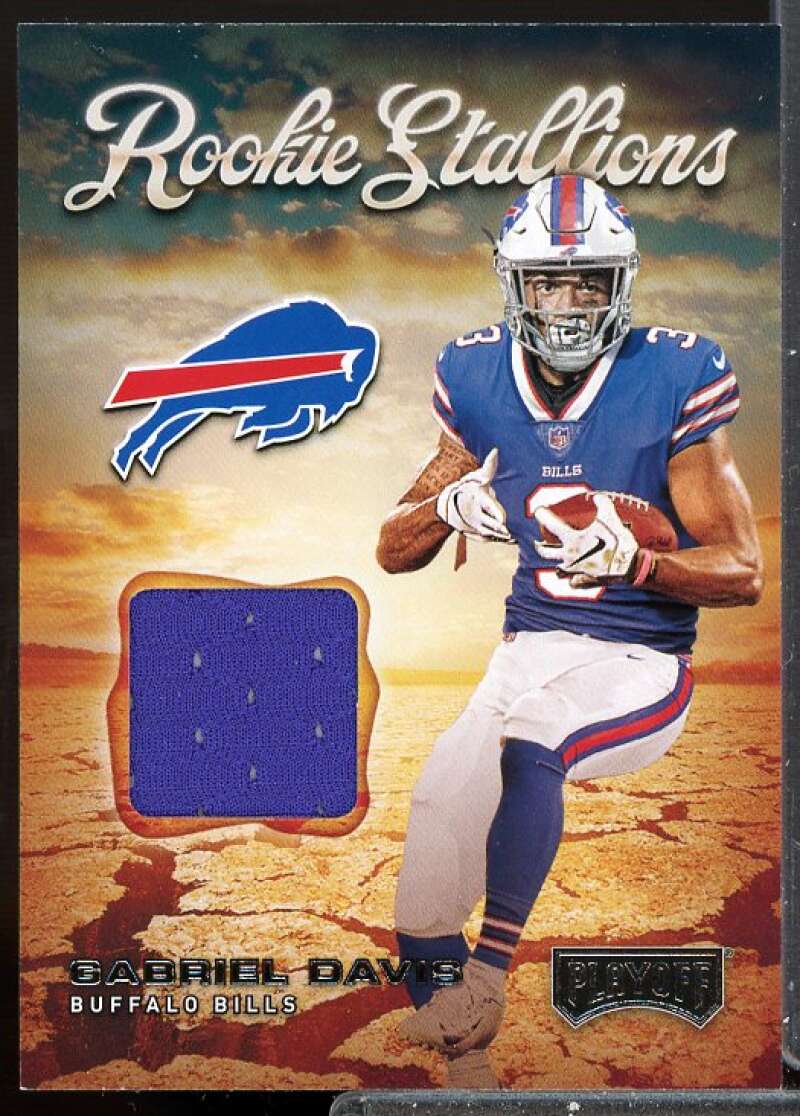 Gabriel Davis Card 2020 Playoff Rookie Stallions Jerseys #41  Image 1