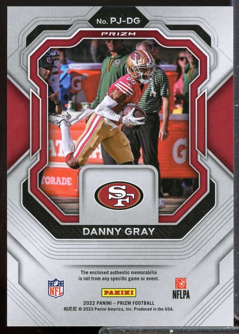 Danny Gray Card 2022 Panini Prizm Rookie Premier Jerseys #24  Image 2