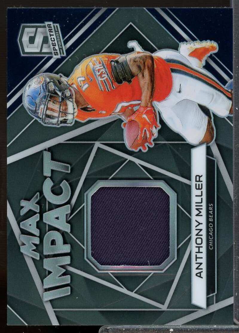 Anthony Miller/199 2019 Panini Spectra Max Impact Rookie Jersey Materials #3  Image 1