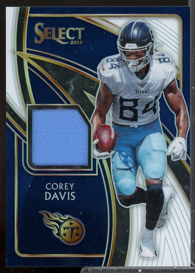 Corey Davis Card 2019 Select Select Jersey Swatches Prizm White #32  Image 1