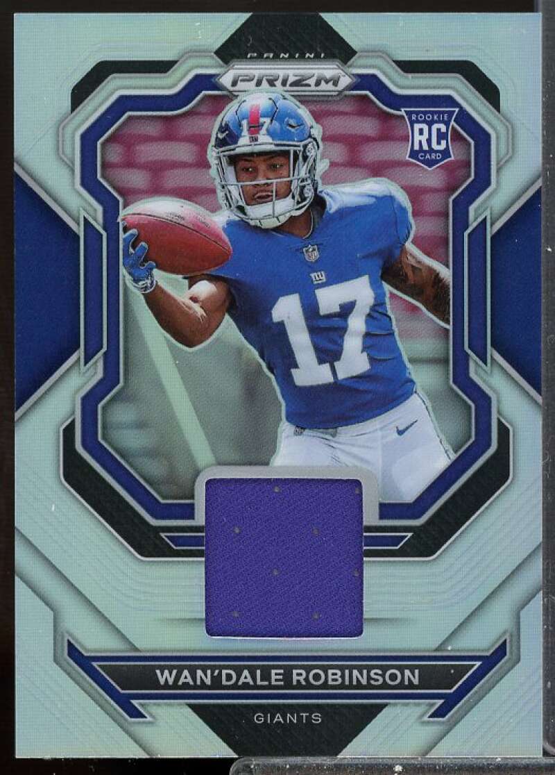 Wan'Dale Robinson Card 2022 Panini Prizm Premier Rookie Jerseys #19  Image 1