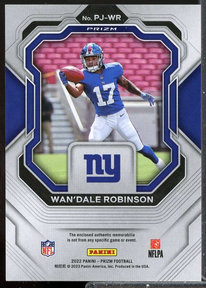 Wan'Dale Robinson Card 2022 Panini Prizm Premier Rookie Jerseys #19  Image 2