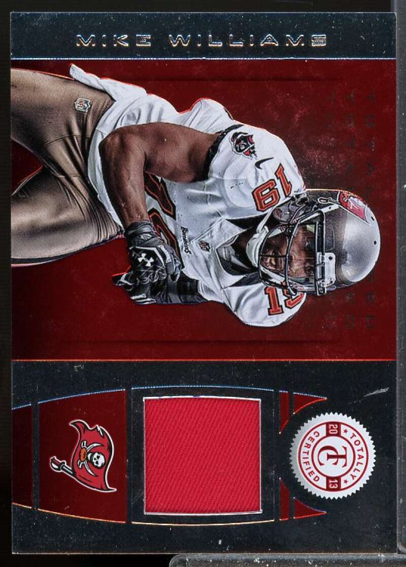Mike Williams/99 Card 2013 Totally Certified Red Jersey Materials #41  Image 1