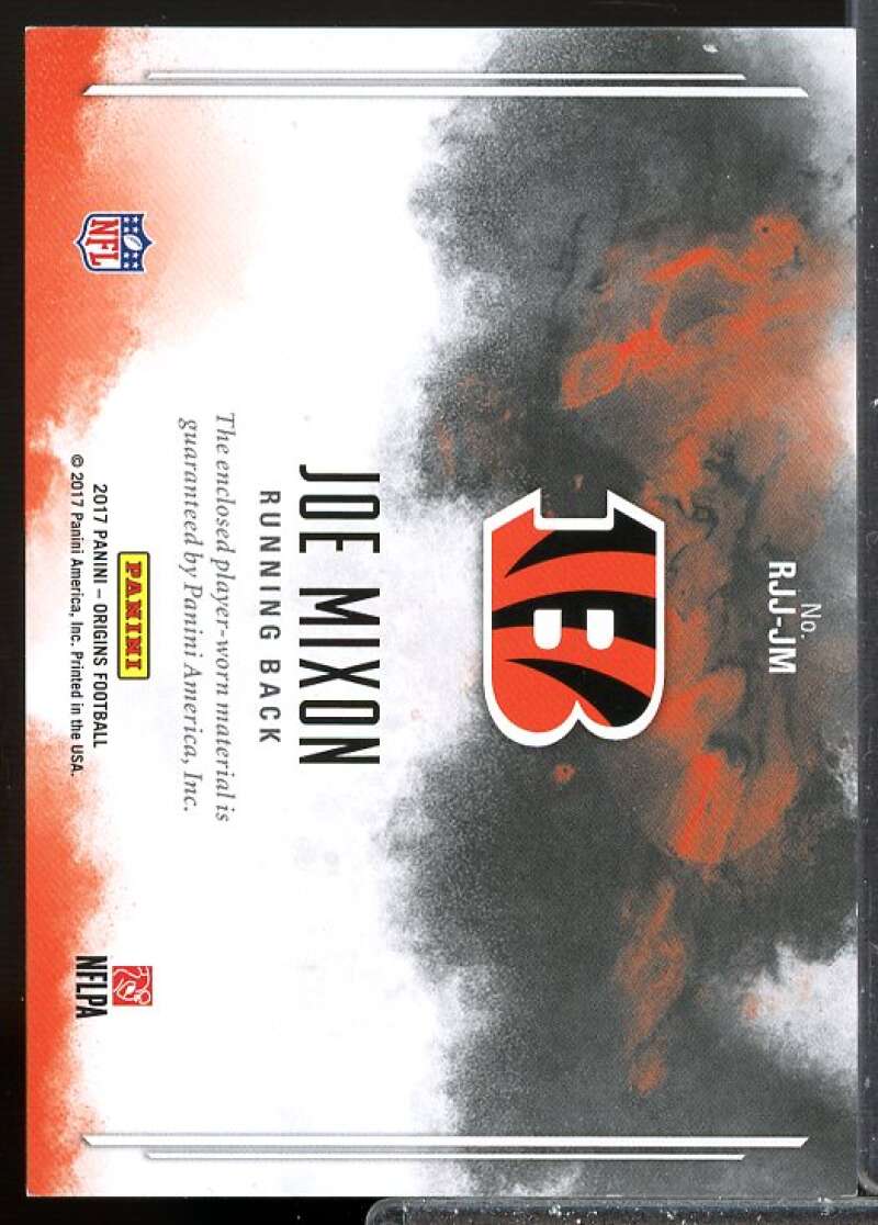 Joe Mixon Card 2017 Panini Origins Rookie Jumbo Jerseys #12  Image 2