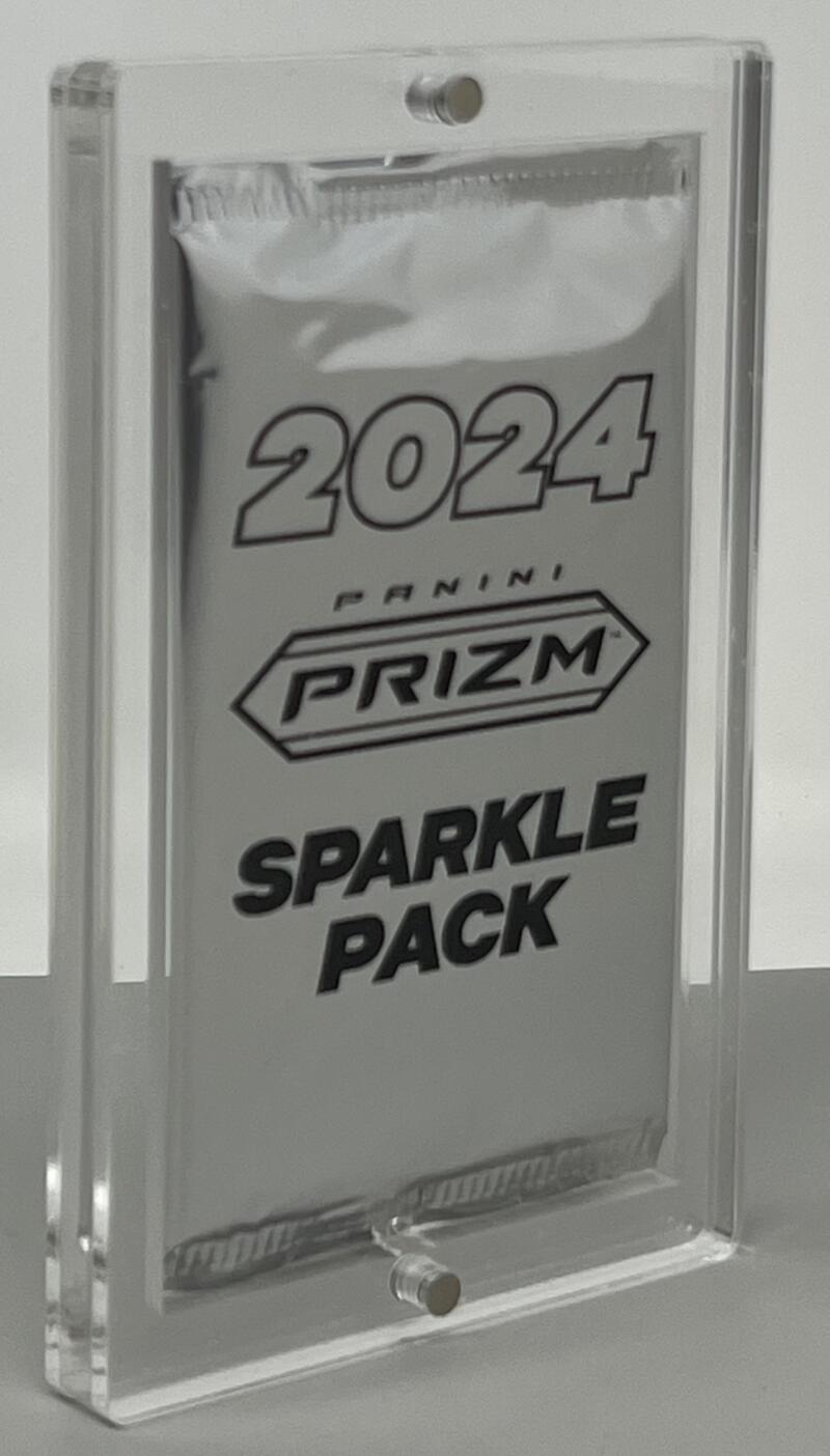 2024 Panini Prizm Sparkle Football Pack with Magnetic Pack Holder Image 1