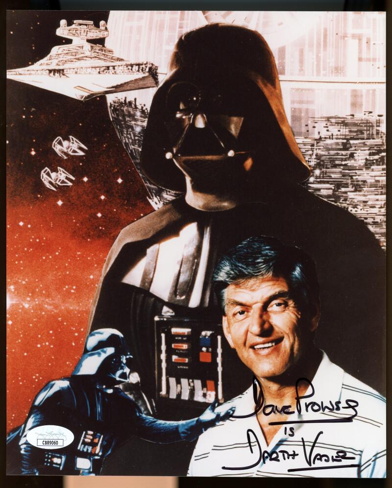 Dave Prowse Darth Vader Signed Autographed 8x10 Photo JSA Authentic Image 1