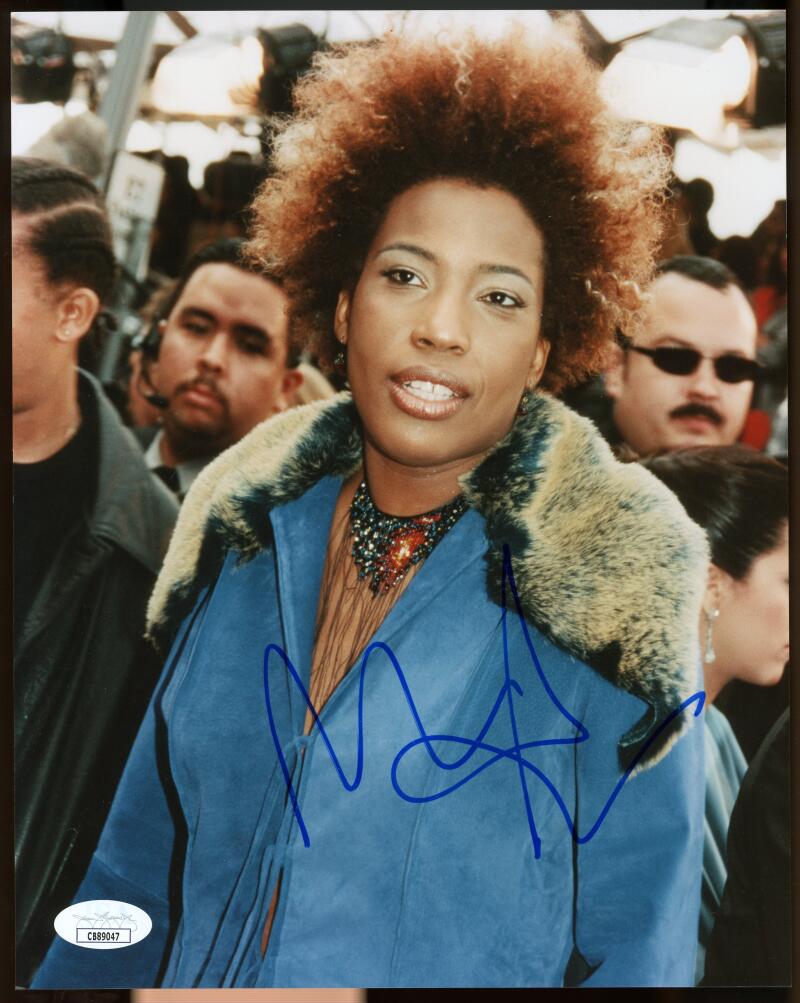 Macy Gray Singer Signed Autographed 8x10 Photo JSA Authentic Image 1