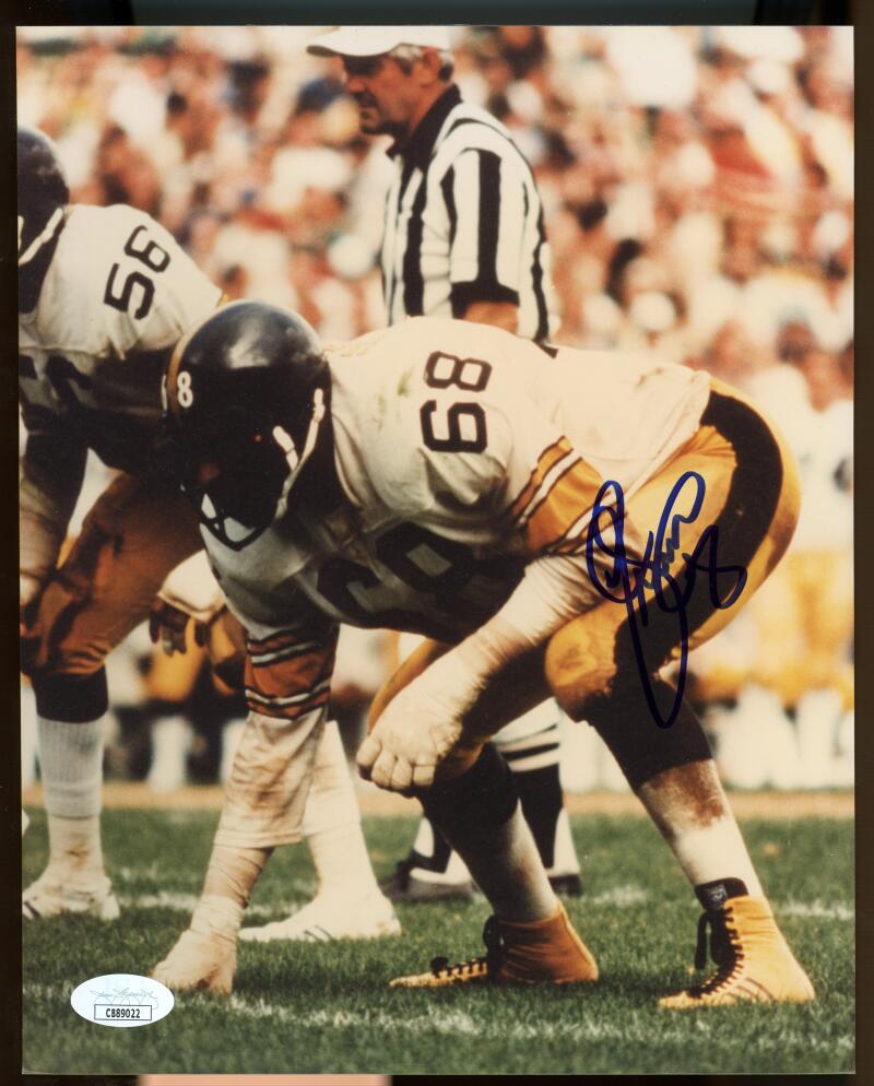 L.C. Greenwood Steelers Signed Autographed 8x10 Photo JSA Authentic Image 1