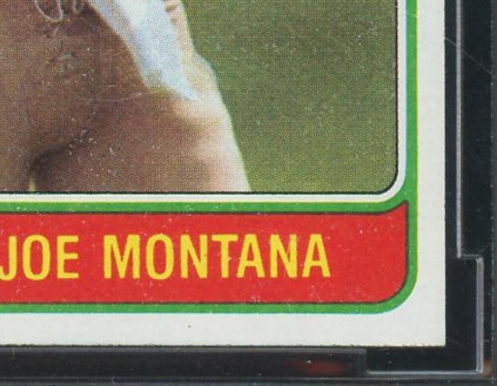 1981 Topps #216 Joe Montana Rookie Card BGS BCCG 10 Mint++ Image 6
