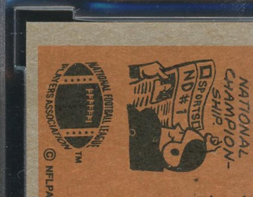 1981 Topps #216 Joe Montana Rookie Card BGS BCCG 9 Near Mint+ Image 7