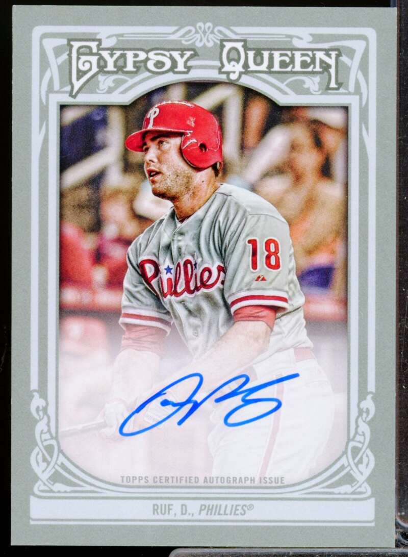 Darin Ruf Card 2013 Topps Gypsy Queen Autographs #DR  Image 1