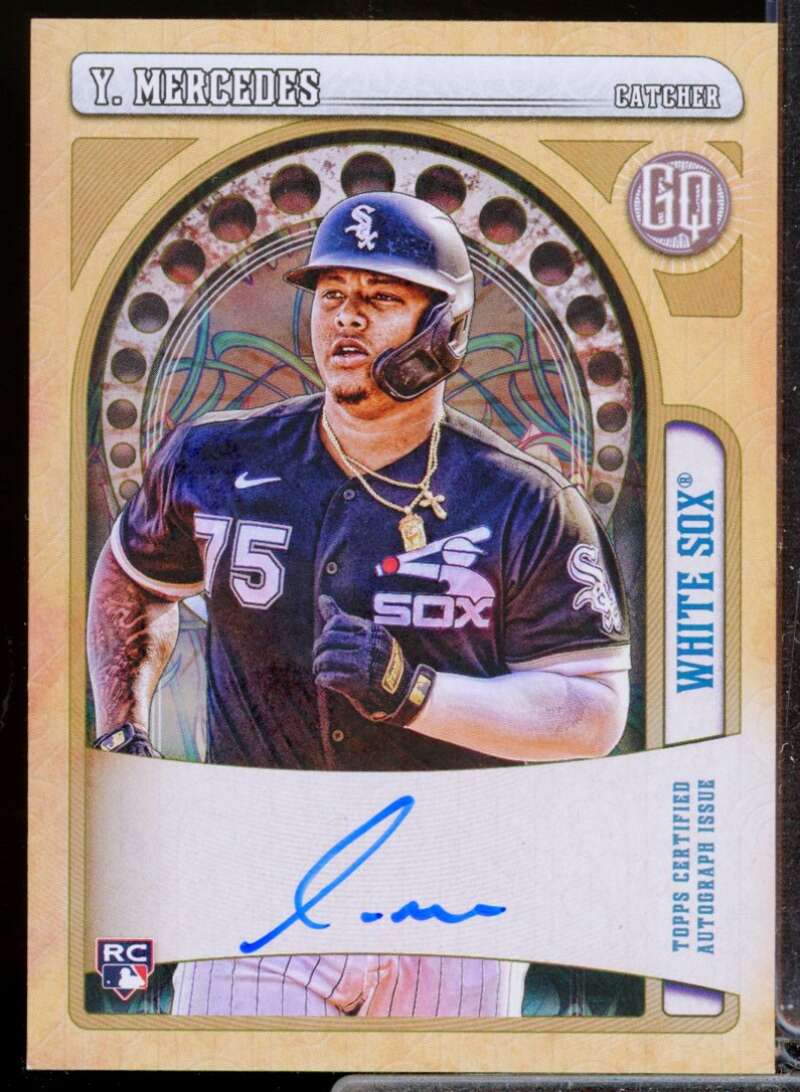 Yermin Mercedes Card 2021 Topps Gypsy Queen Autographs #GQAYME  Image 1