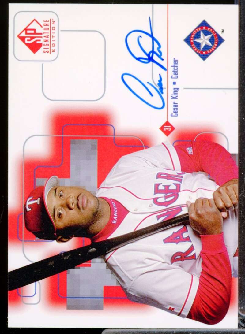 Cesar King Card 1999 SP Signature Autographs #CKI  Image 1