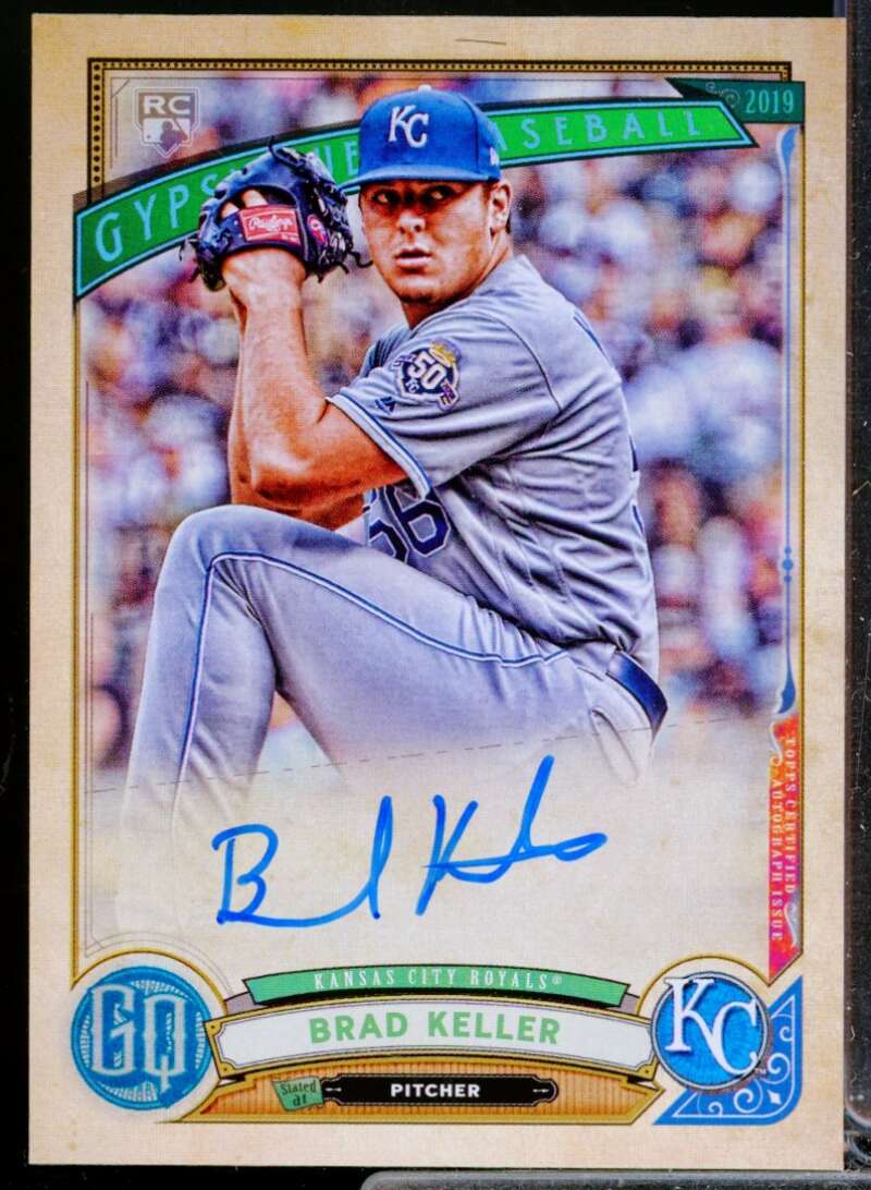 Brad Keller Card 2019 Topps Gypsy Queen Rookie Autographs #GQABK  Image 1