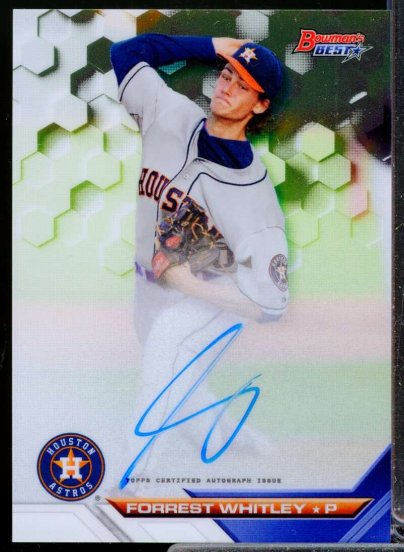 Forrest Whitley Card 2016 Bowman's Best Best of '16 Autographs #B16FW  Image 1