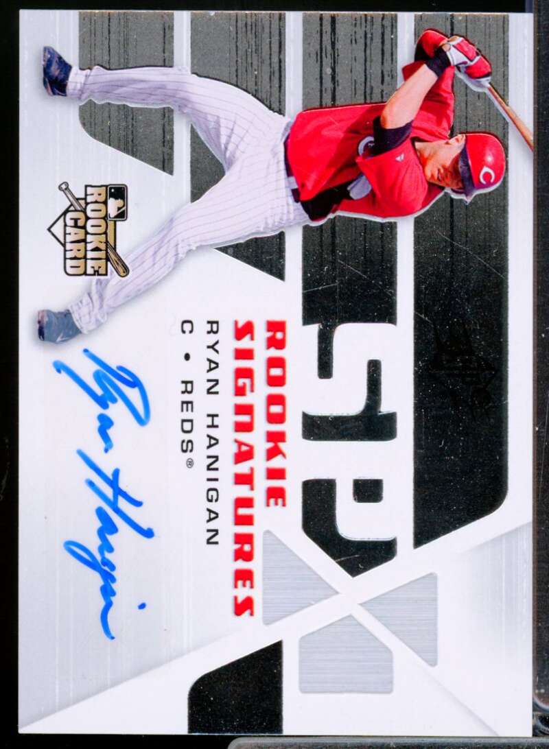 Ryan Hanigan Card 2008 SPx Rookie Signatures Autograph Silver #110  Image 1