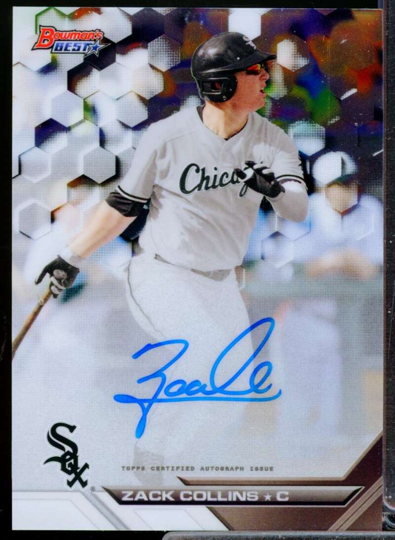 Zack Collins Card 2016 Bowman's Best Best of '16 Autographs #B16ZC  Image 1