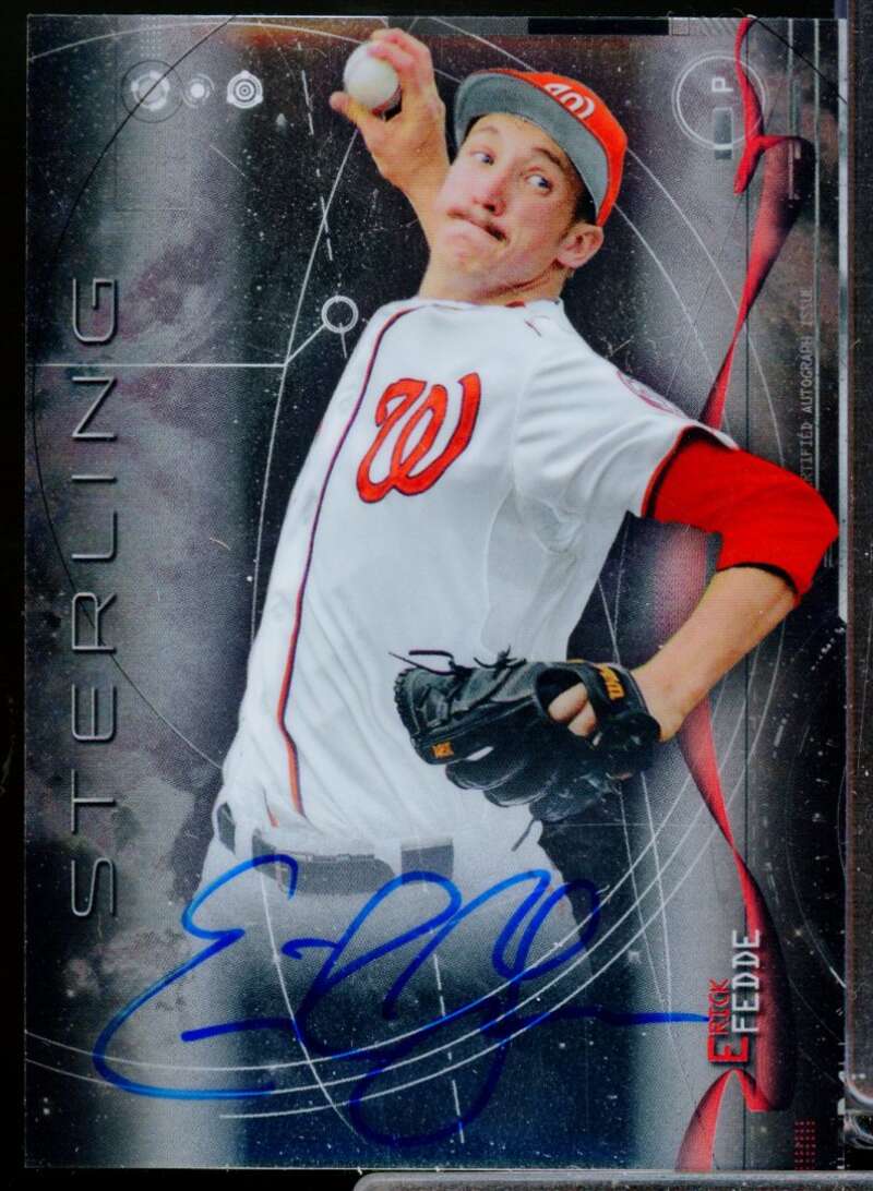 Erick Fedde Card 2014 Bowman Sterling Prospect Autographs #BSPAEF  Image 1