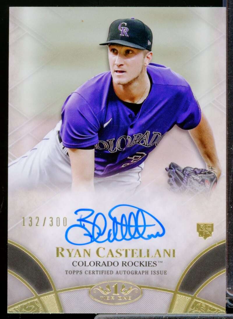 Ryan Castellani /300 2021 Topps Tier One Break Out Rookie Autographs #BOARC  Image 1