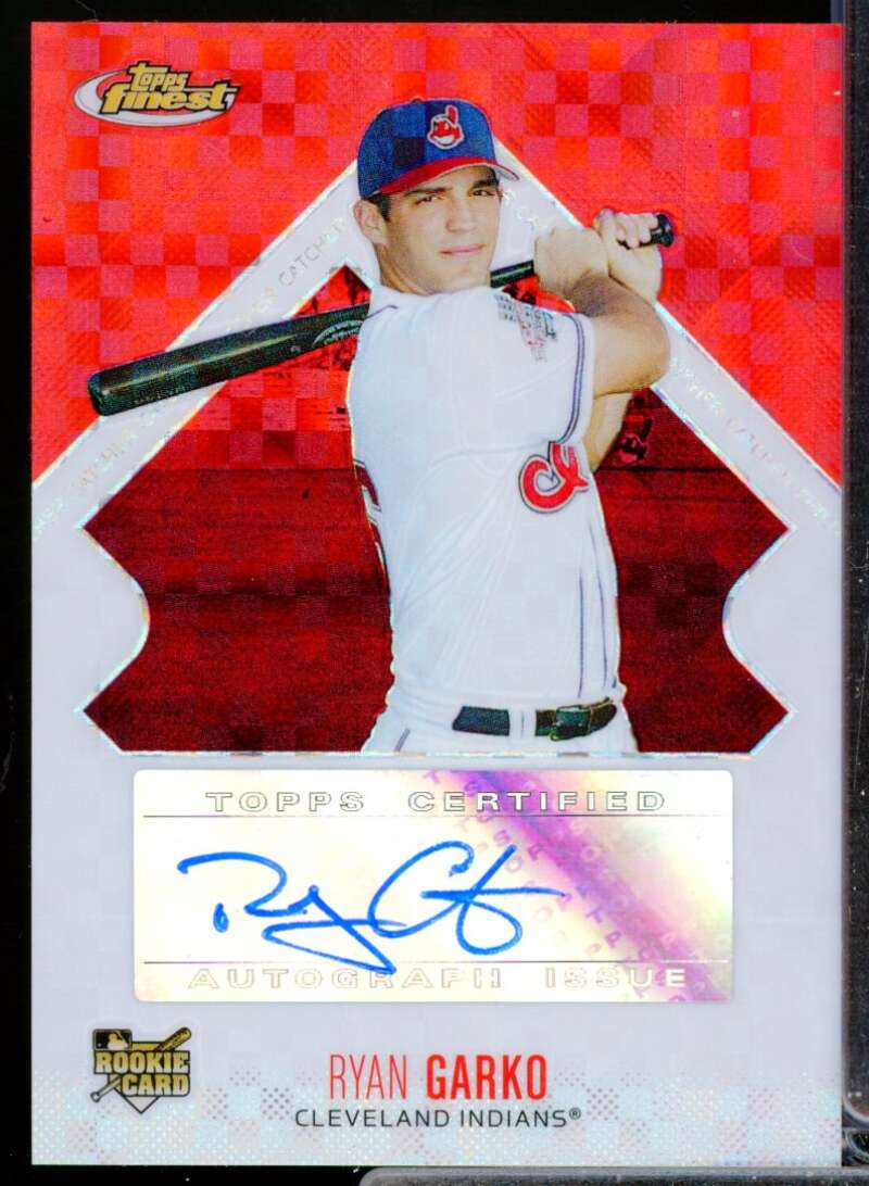 Ryan Garko Card 2006 Finest Rookie Autograph X-Fractors #152  Image 1
