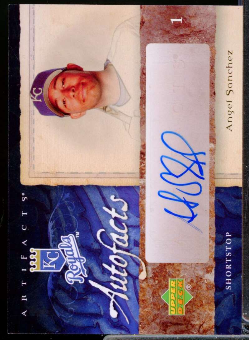 Angel Sanchez Card 2007 Artifacts Autofacts Autograph #AS  Image 1