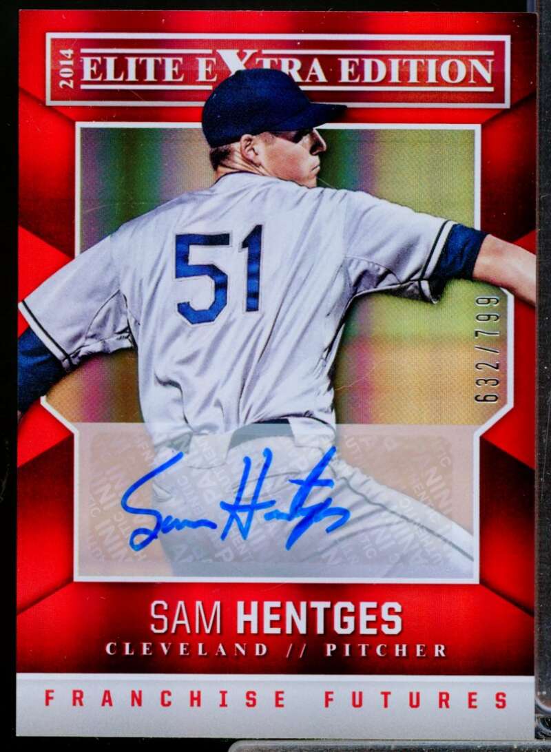 Sam Hentges 2014 Elite Extra Edition Franchise Futures Autograph Signatures #60  Image 1