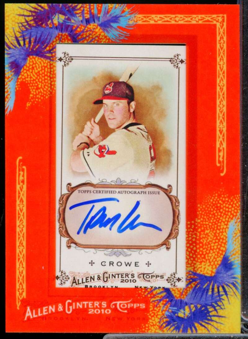 Trevor Crowe Card 2010 Topps Allen and Ginter Autographs #TC  Image 1