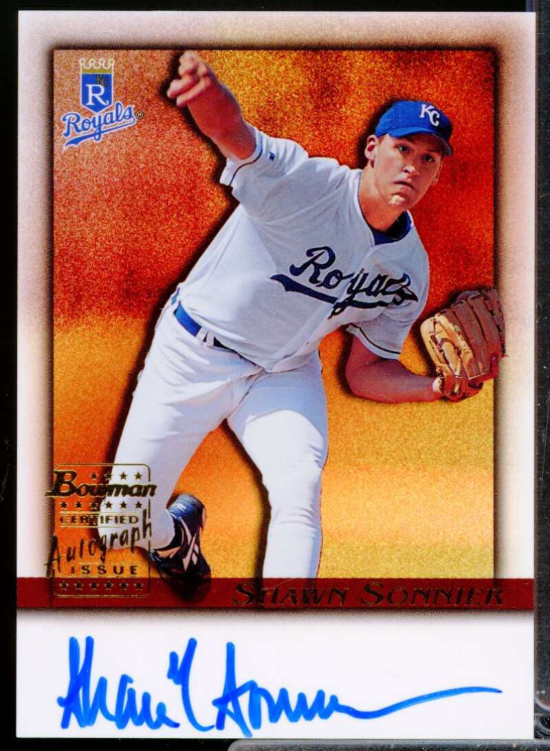 Shawn Sonnier Card 2001 Bowman Autographs #BASS  Image 1
