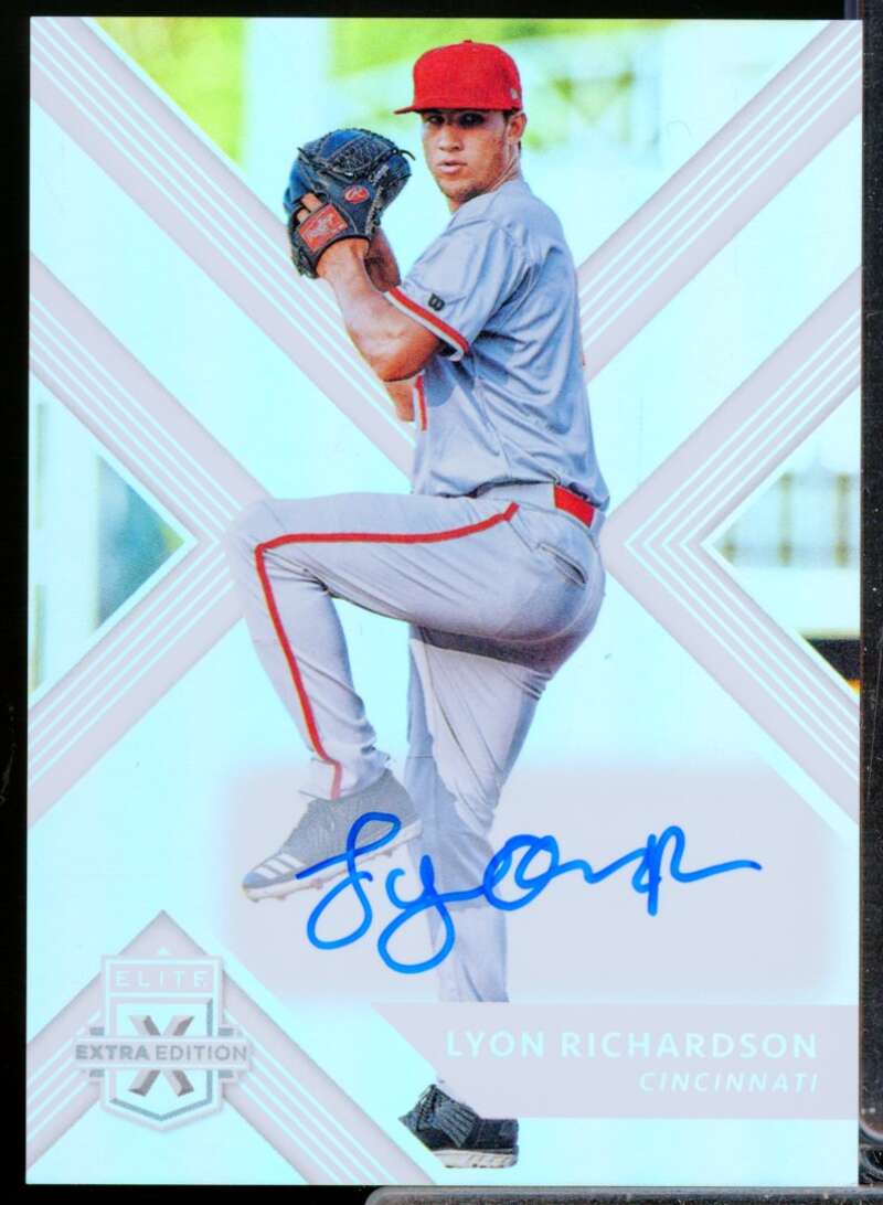 Lyon Richardson Card 2018 Elite Extra Edition Autographs #46  Image 1