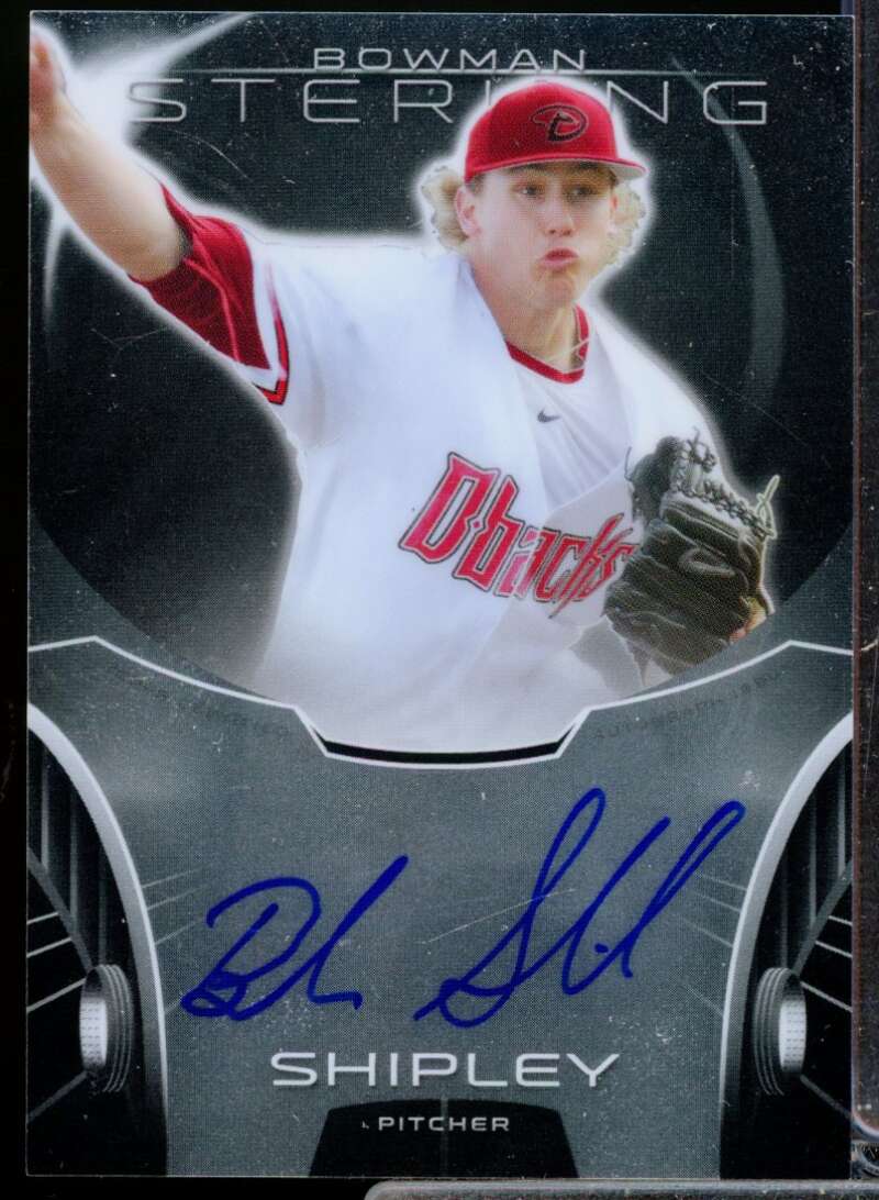 Braden Shipley Card 2013 Bowman Sterling Prospect Autographs #BS  Image 1