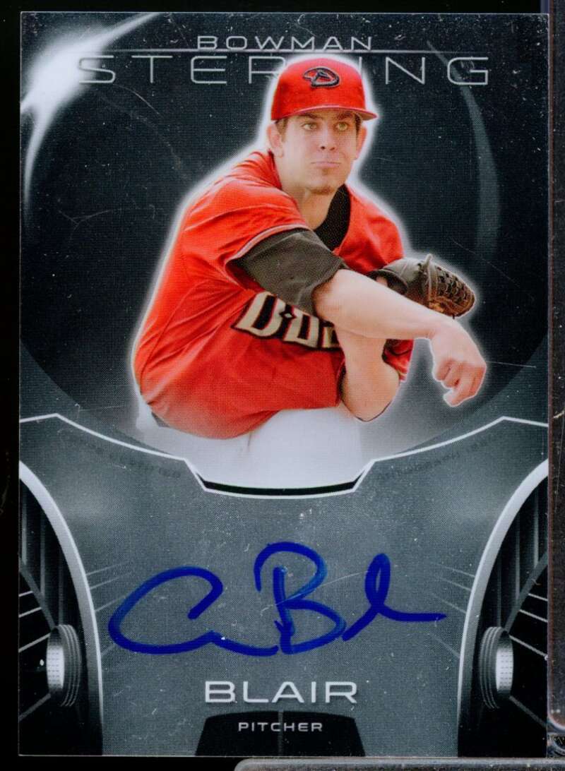 Aaron Blair Card 2013 Bowman Sterling Prospect Autographs #ABL  Image 1