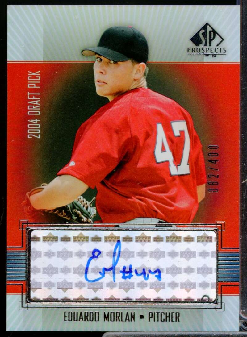 E.Morlan /400 RC Card 2004 SP Prospects Rookie Autograph #364  Image 1