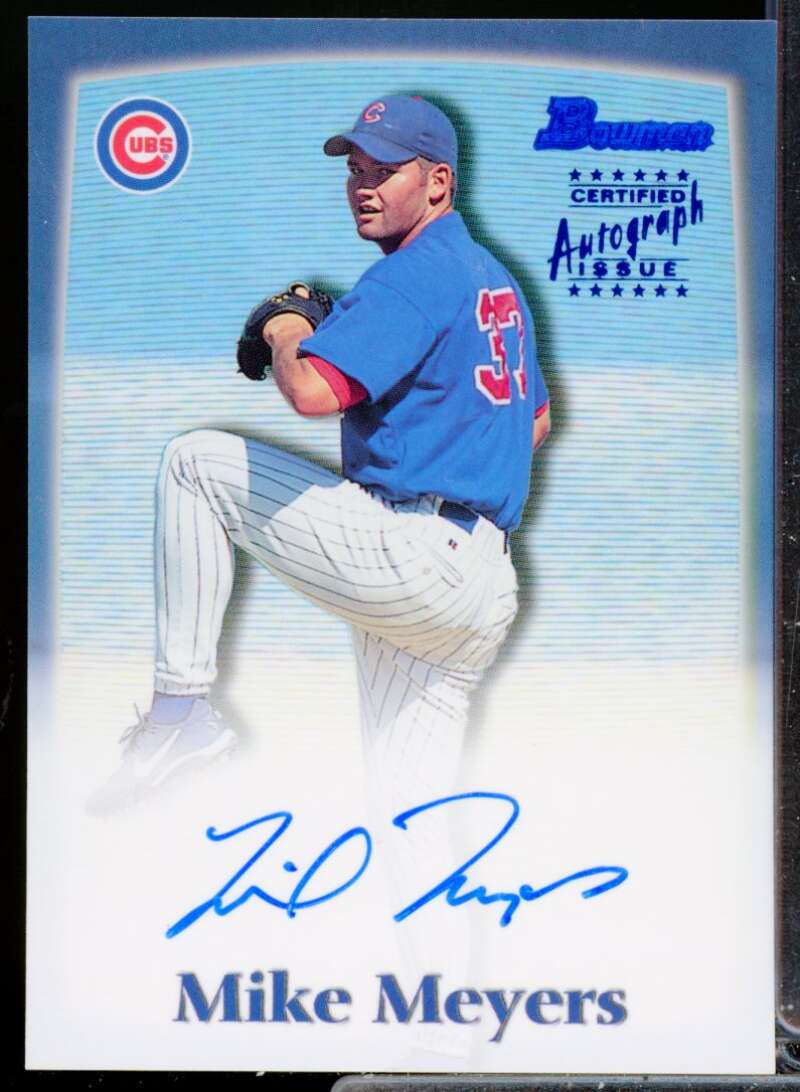 Mike Meyers Card 2000 Bowman Autographs #MM  Image 1