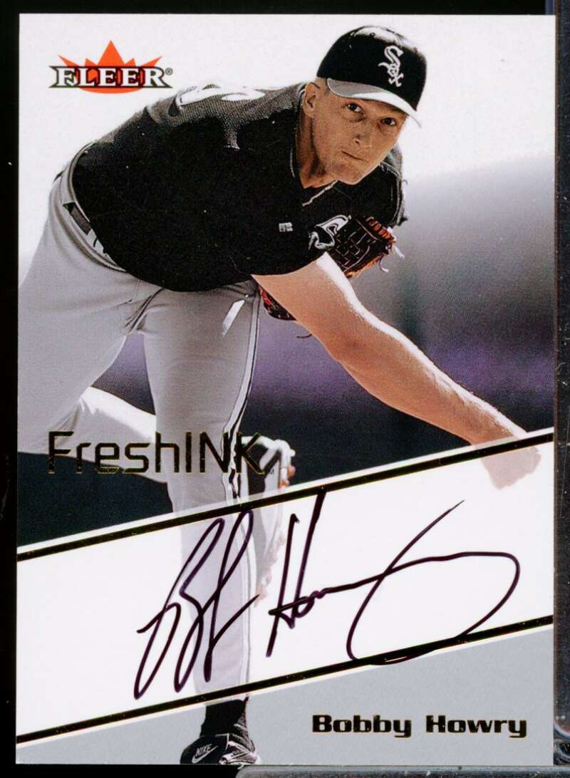 Bobby Howry Card 2000 Fleer Mystique Fresh Ink Autograph #22  Image 1