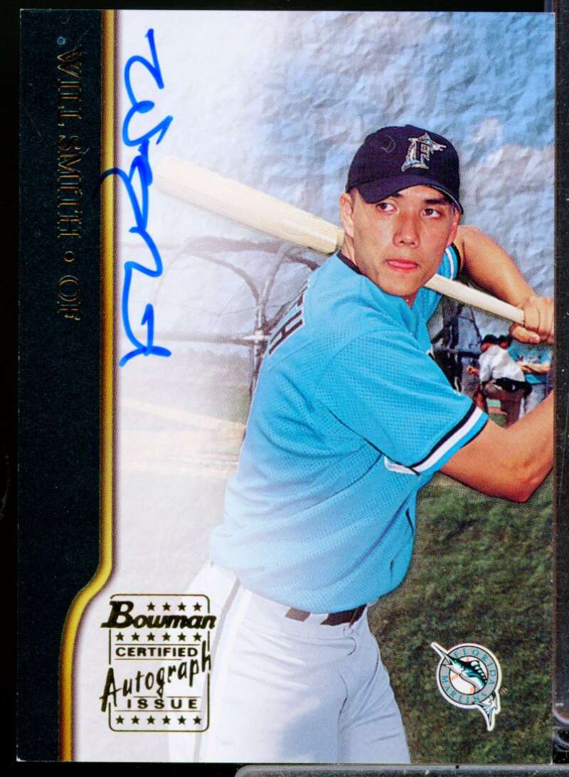 Will Smith Card 2002 Bowman Autographs #BAWS  Image 1