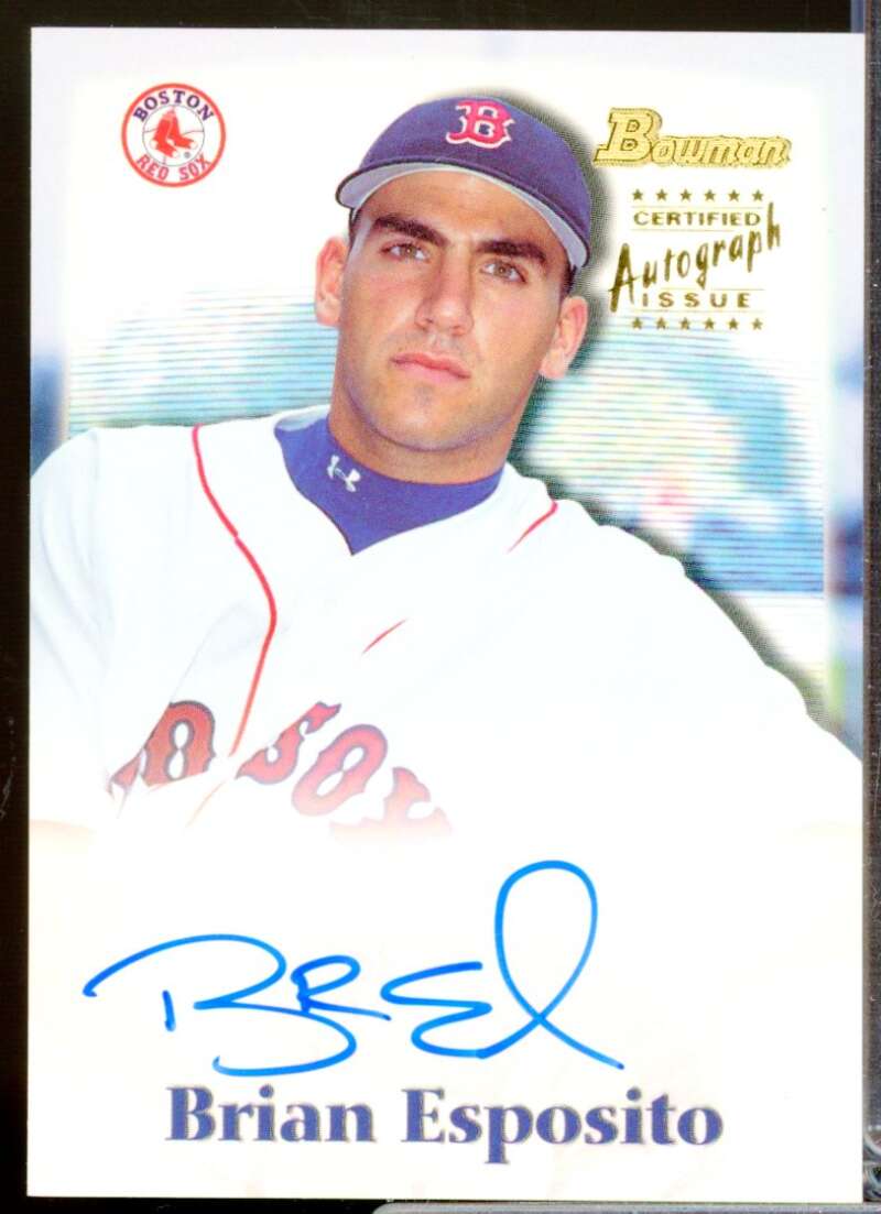 Brian Esposito Card 2000 Bowman Draft Autographs #BDPA58  Image 1