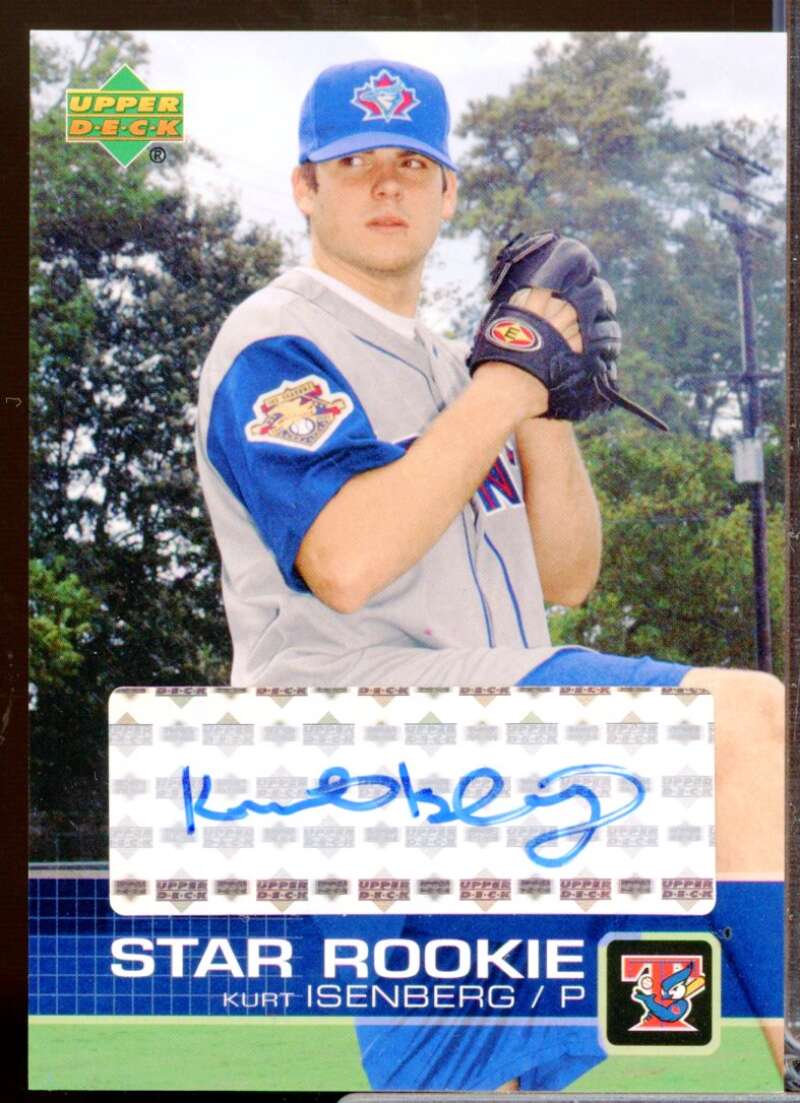 Kurt Isenberg 2003 Upper Deck Prospect Premieres Star Rookie Autographs #P41  Image 1