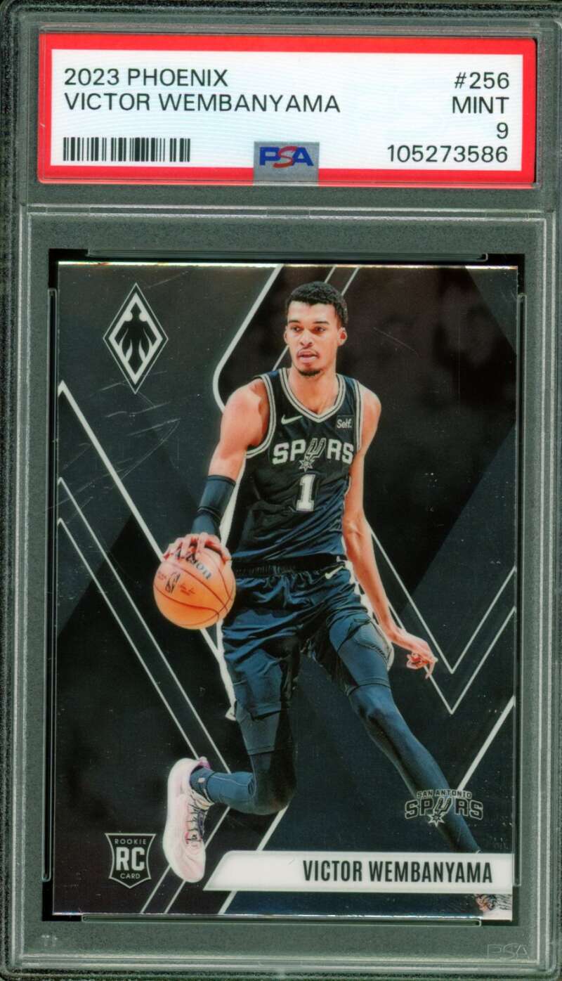 Victor Wembanyama Rookie Card 2023-24 Phoenix #256 PSA 9 Image 1