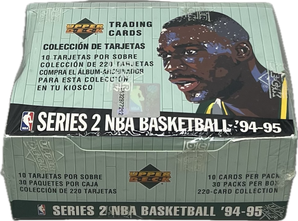 1994-95 Upper Deck Series 2 Spanish Edition Basketball Box Image 1