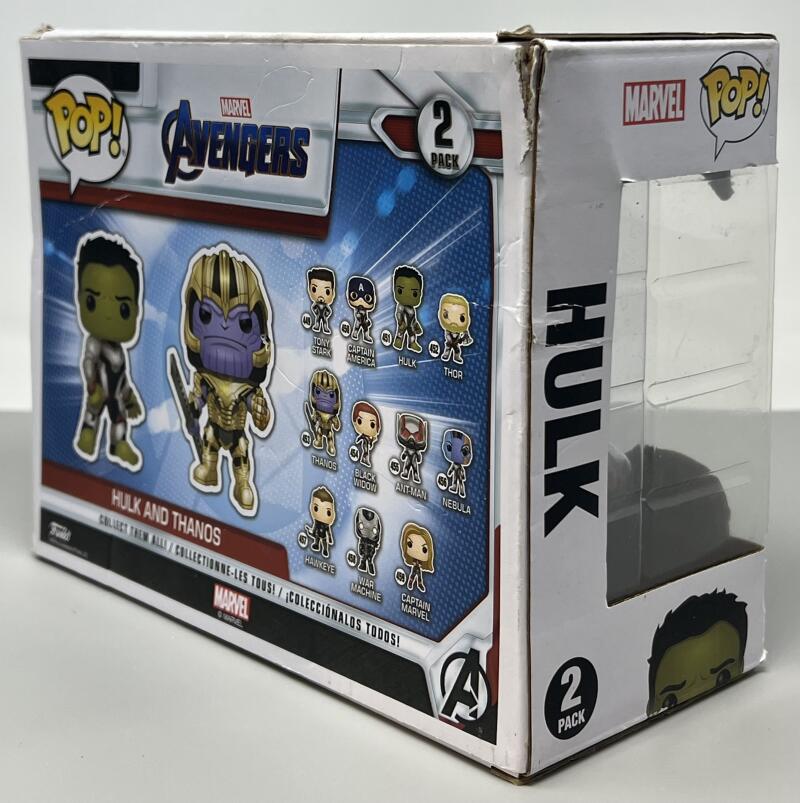  Marvel Avengers Hulk and Thanos Funko Pop 2 Pack Image 4